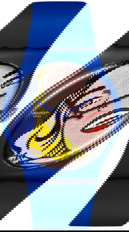 Swatch Suoz352 GIRL BY ROY LICHTENSTEIN, THE WATCH
