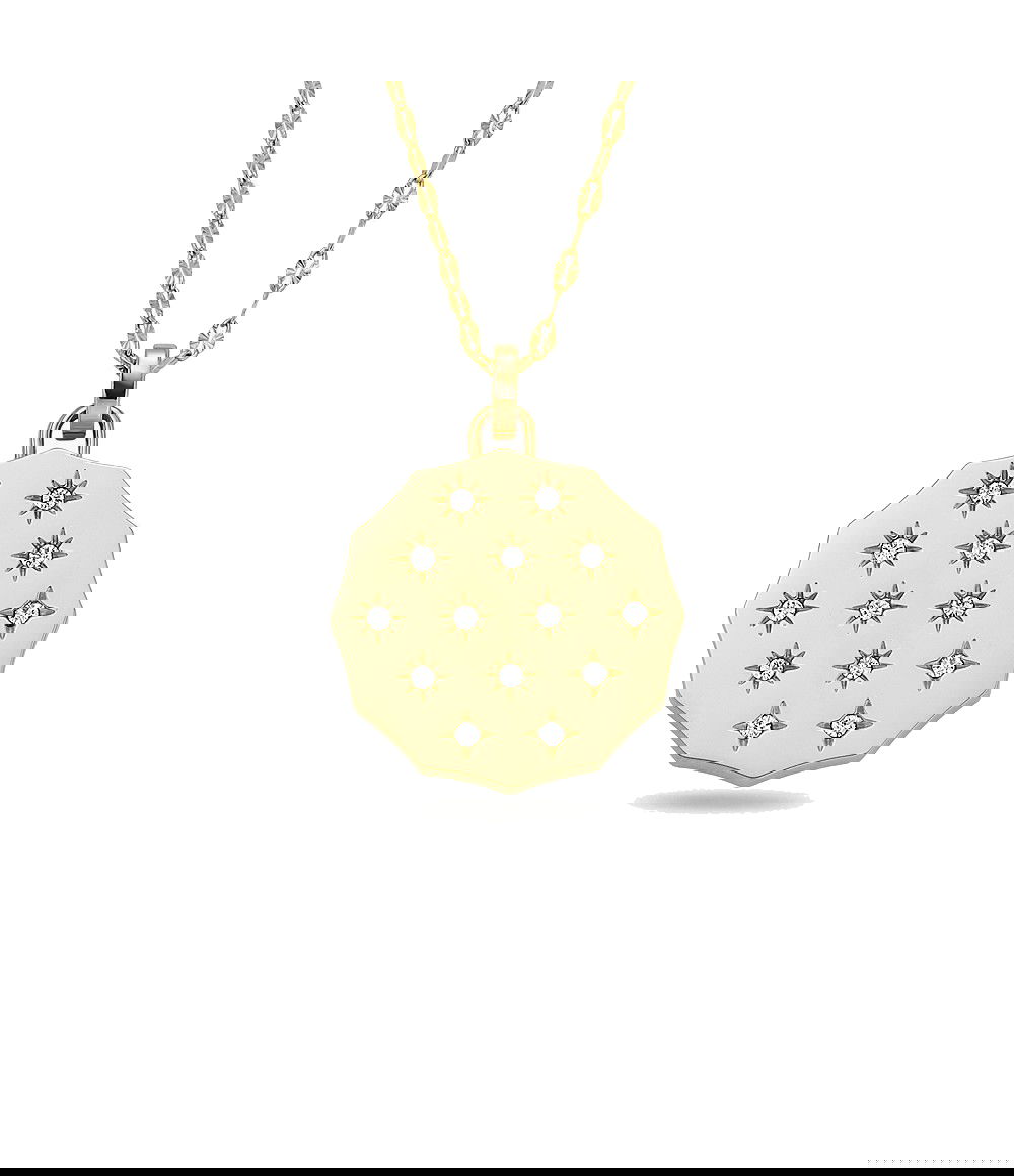 Fossil Jf04382-710 Kadın Taşlı Kolye