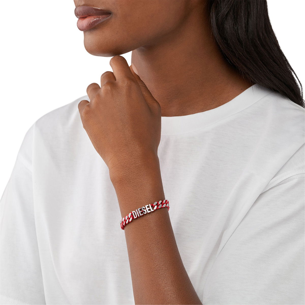 Diesel Djdx1415-040 Çelik Bileklik