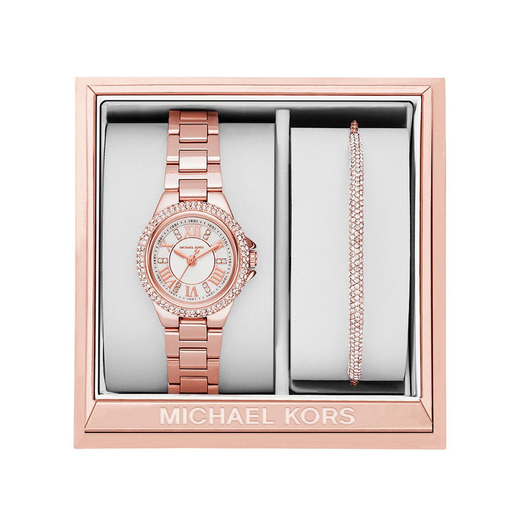 Michael Kors Mk3654 Kadın Set Kol Saati ve Bileklik