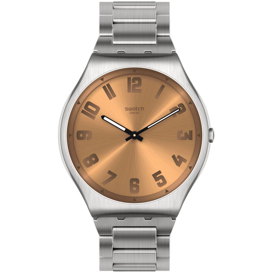 Swatch Ss07s122g Skin Irony Bronze Kol Saati