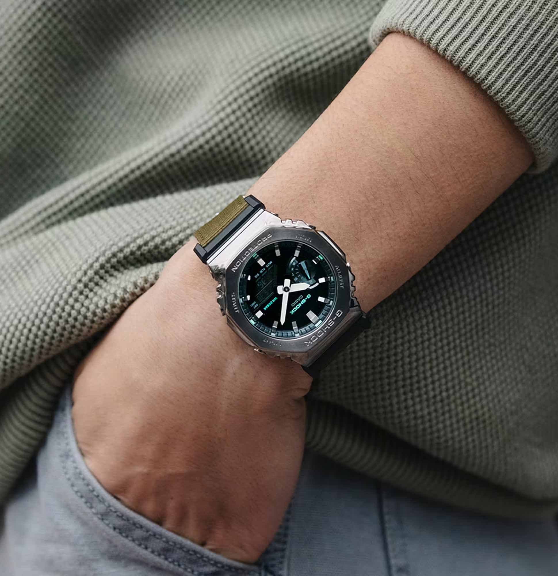 Casio Gm-2100cb-3adr G-Shock Erkek Kol Saati