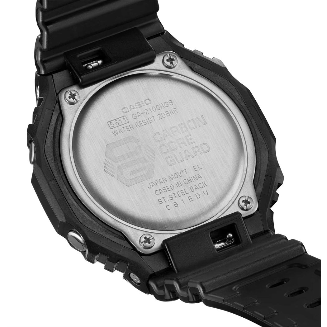 Casio Ga-2100rgb-1adr G-Shock Erkek Kol Saati