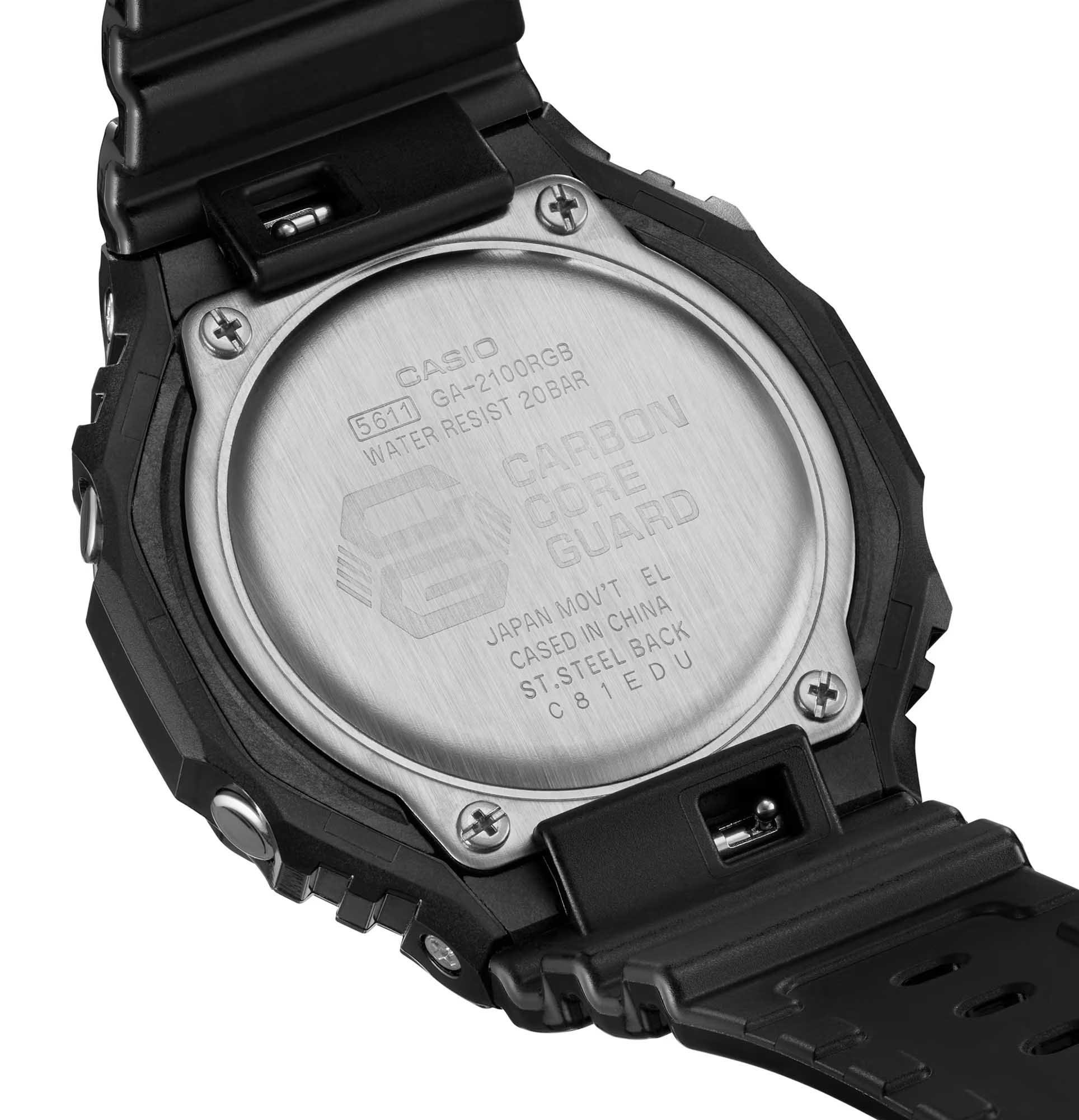 Casio Ga-2100rgb-1adr G-Shock Erkek Kol Saati