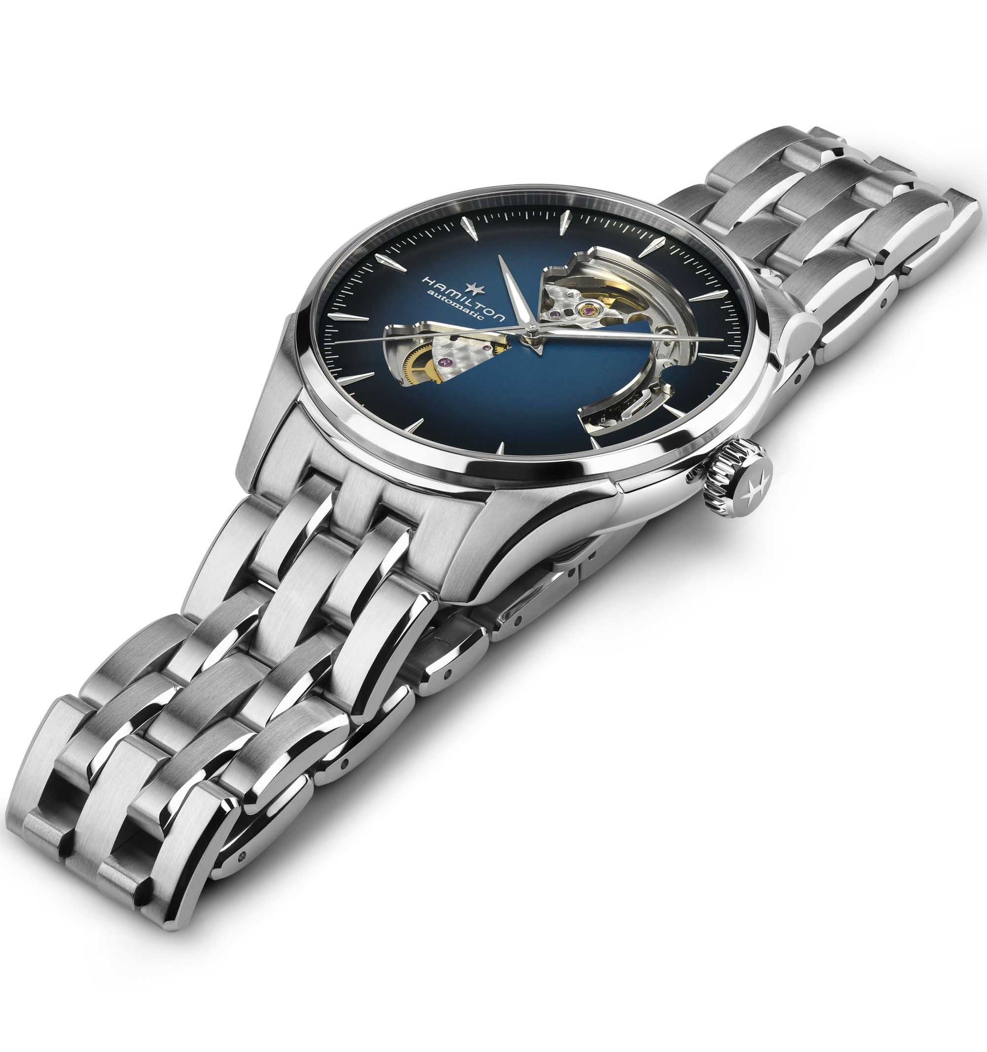 Hamilton H32675140 Jazzmaster Open Heart Auto 40mm Erkek Kol Saati