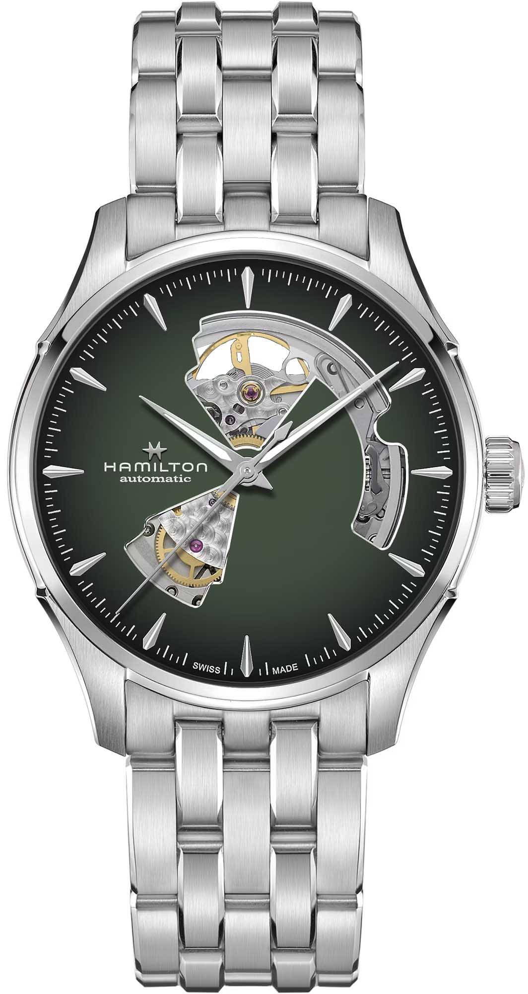 Hamilton H32675160 Jazzmaster Open Heart Auto 40mm Erkek Kol Saati