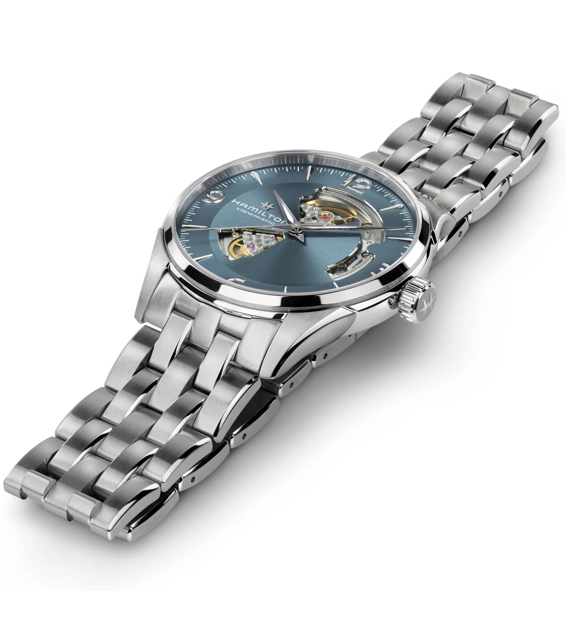 Hamilton H32705142 Jazzmaster Open Heart Auto 42mm Erkek Kol Saati