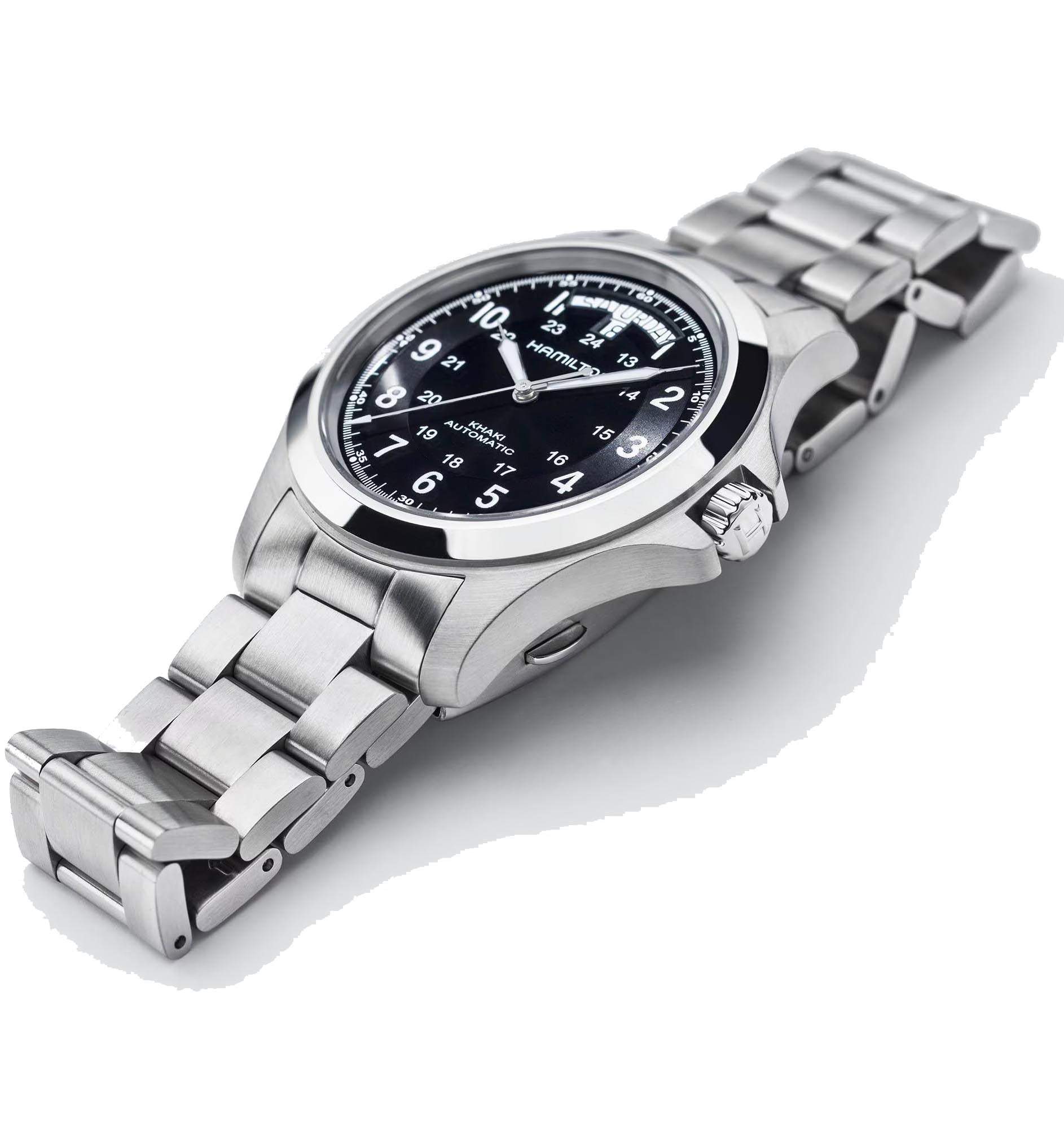 Hamilton H64455133 Khaki Field King Auto 40mm Erkek Kol Saati