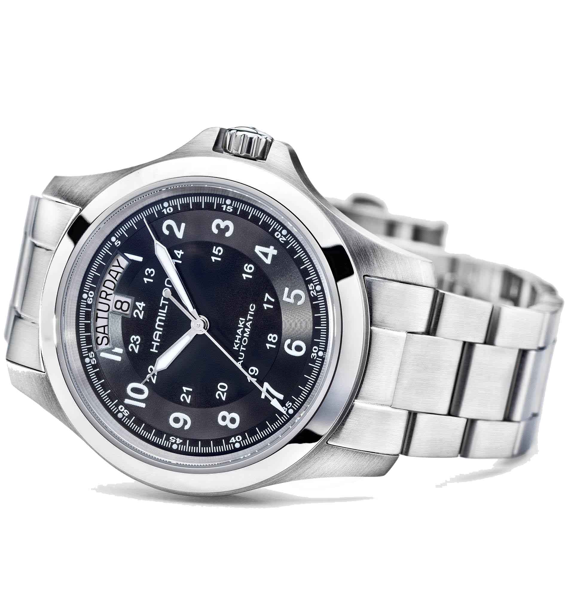 Hamilton H64455133 Khaki Field King Auto 40mm Erkek Kol Saati