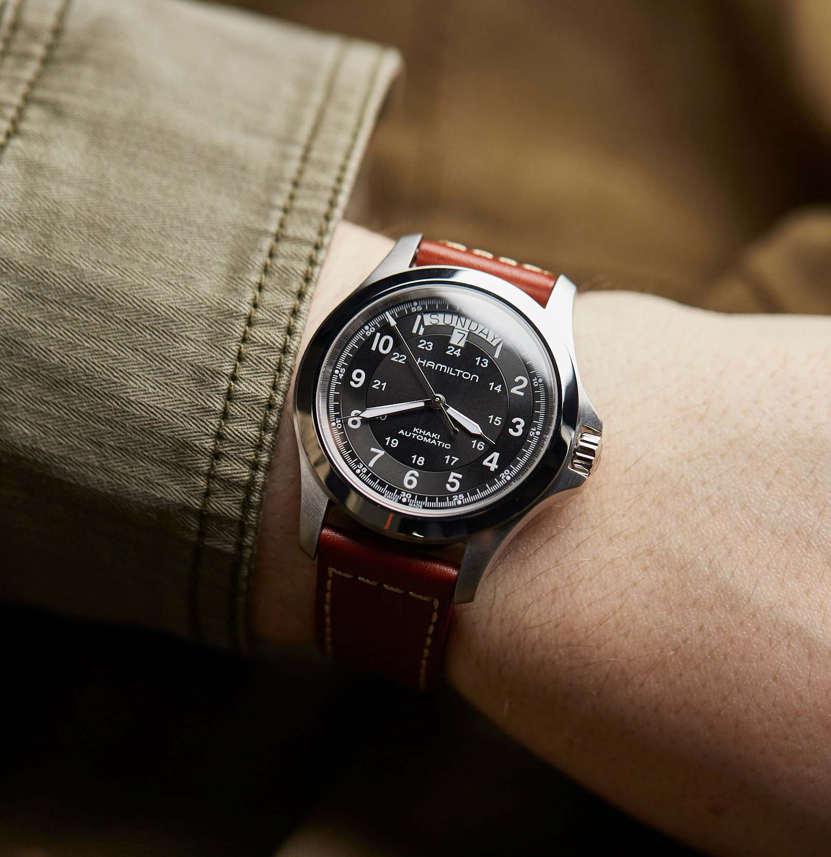 Hamilton Khaki Field King Auto H64455533 Erkek Saati