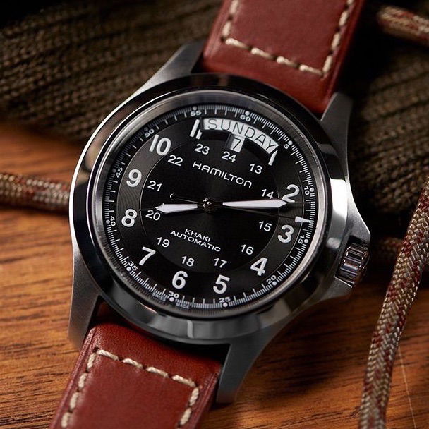 Hamilton Khaki Field King Auto H64455533 Erkek Saati