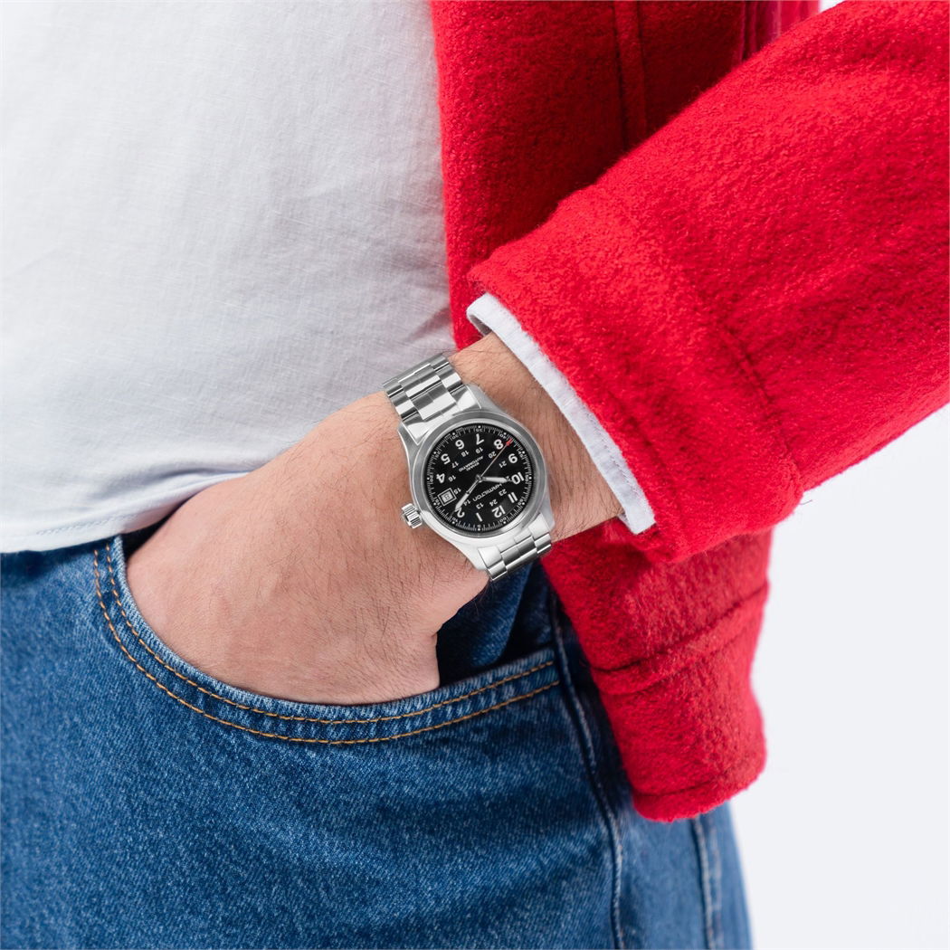 Hamilton H70455133 Khaki Field Auto 38mm Erkek Kol Saati