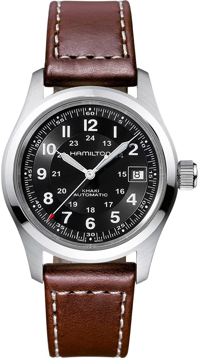 Hamilton H70455533 Khaki Field Auto 38mm Erkek Kol Saati