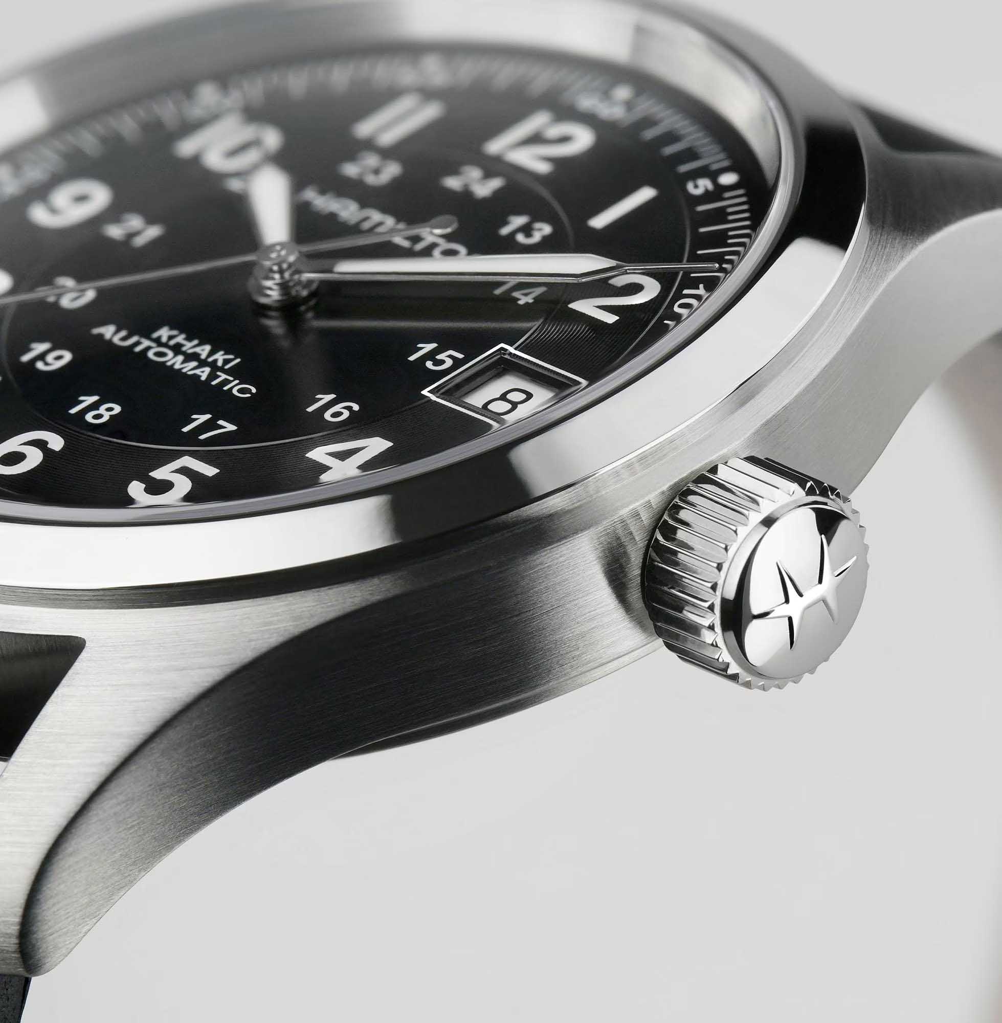 Hamilton H70455733 Khaki Field Auto 38mm Erkek Kol Saati