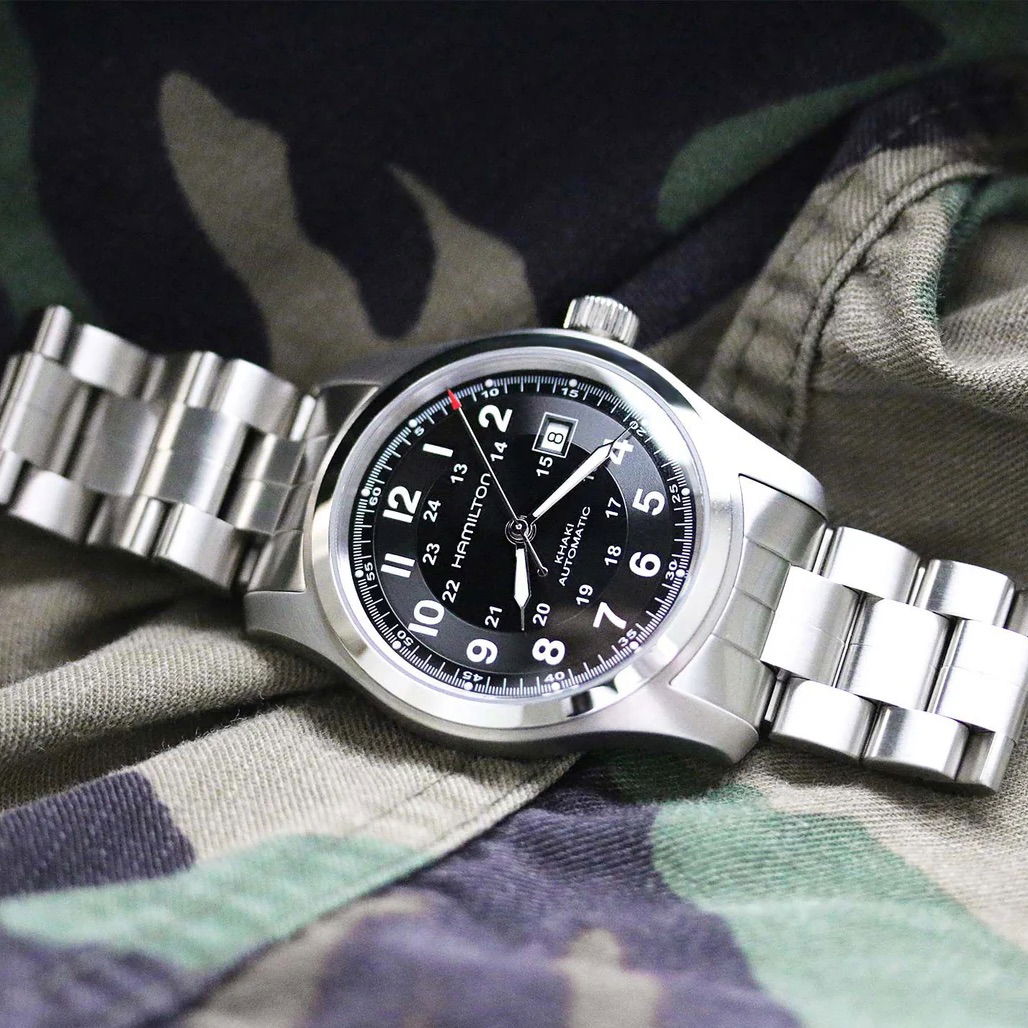 Hamilton H70515137 Khaki Field Auto 42mm Erkek Kol Saati