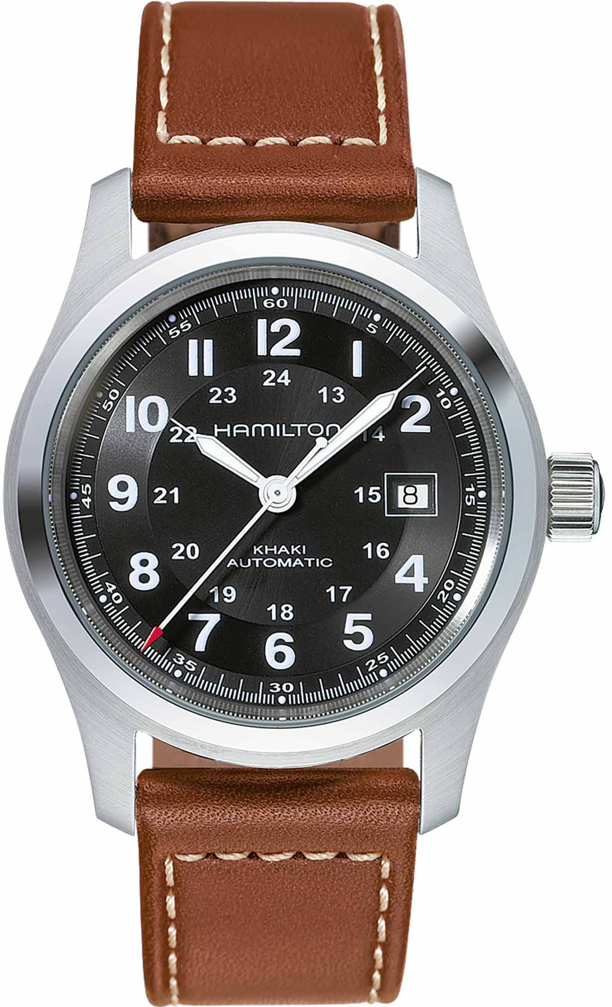 Hamilton H70555533 Khaki Field Auto 42mm Erkek Kol Saati