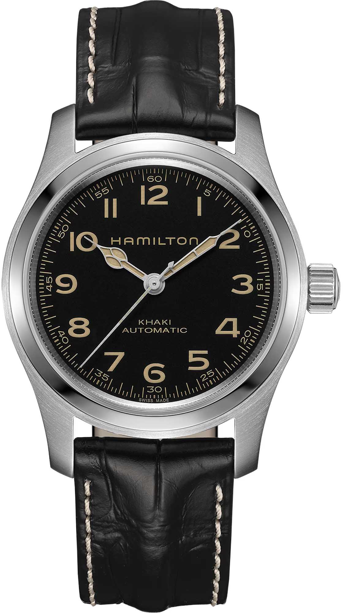 Hamilton H70605731 Khaki Field Murph Auto 42mm Erkek Kol Saati