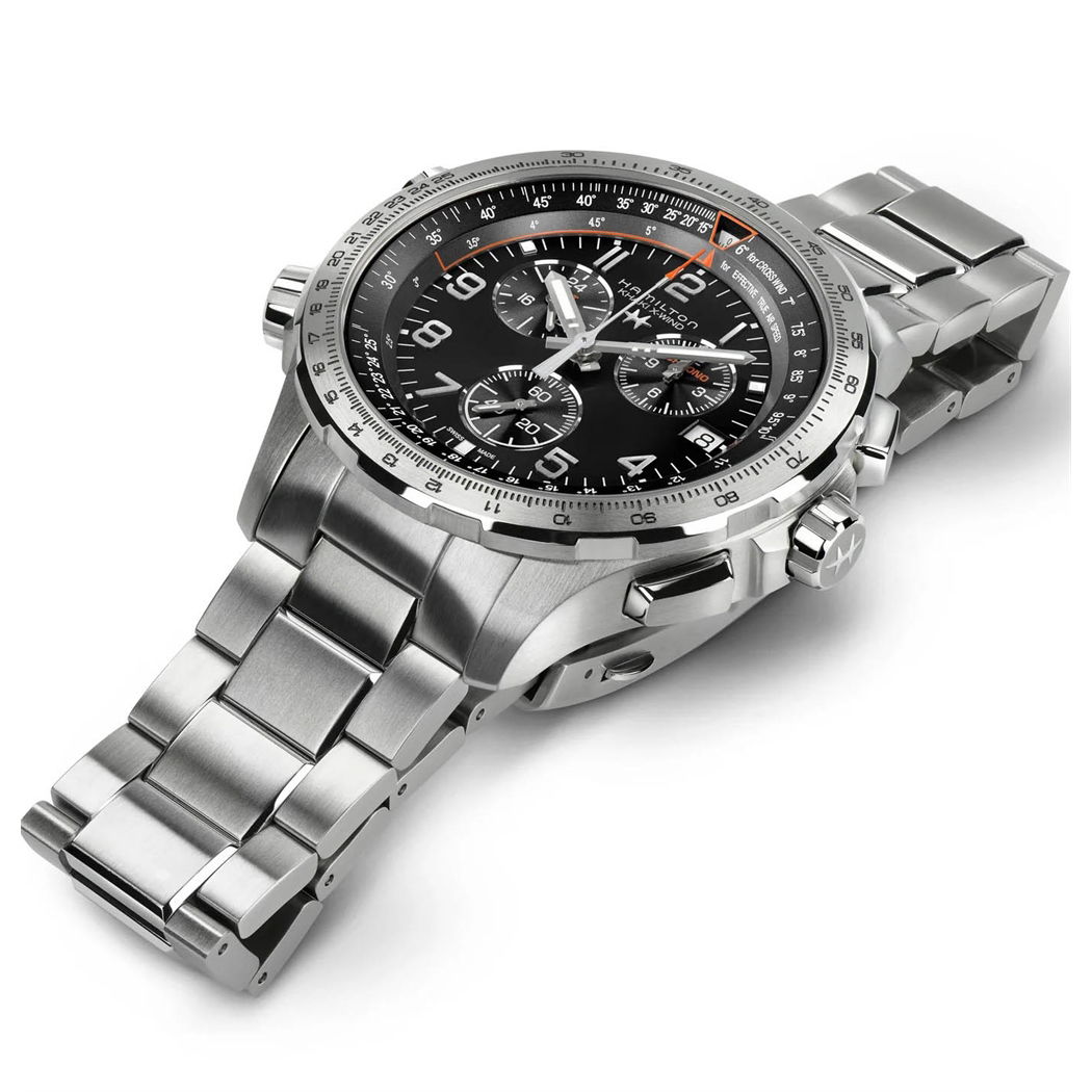 Hamilton Khaki Aviation X-wind Gmt Chrono Quartz H77912135