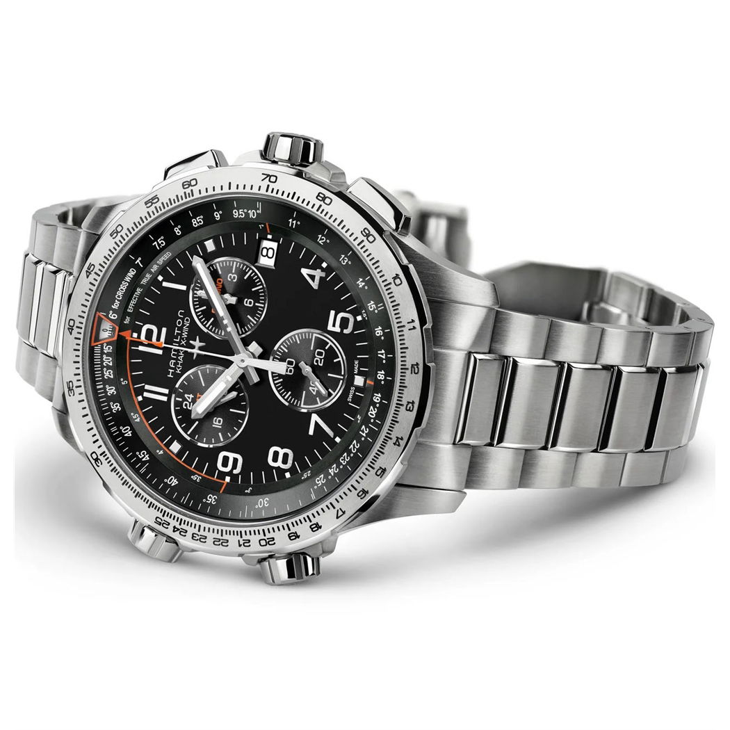 Hamilton Khaki Aviation X-wind Gmt Chrono Quartz H77912135