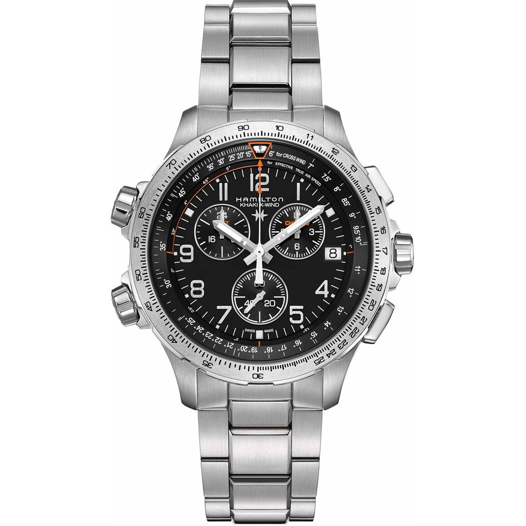 Hamilton Khaki Aviation X-wind Gmt Chrono Quartz H77912135