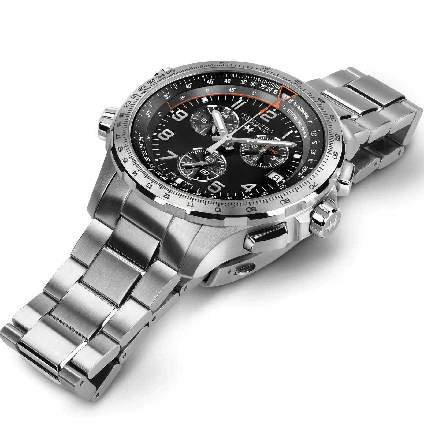 Hamilton Khaki Aviation X-wind Gmt Chrono Quartz H77912135