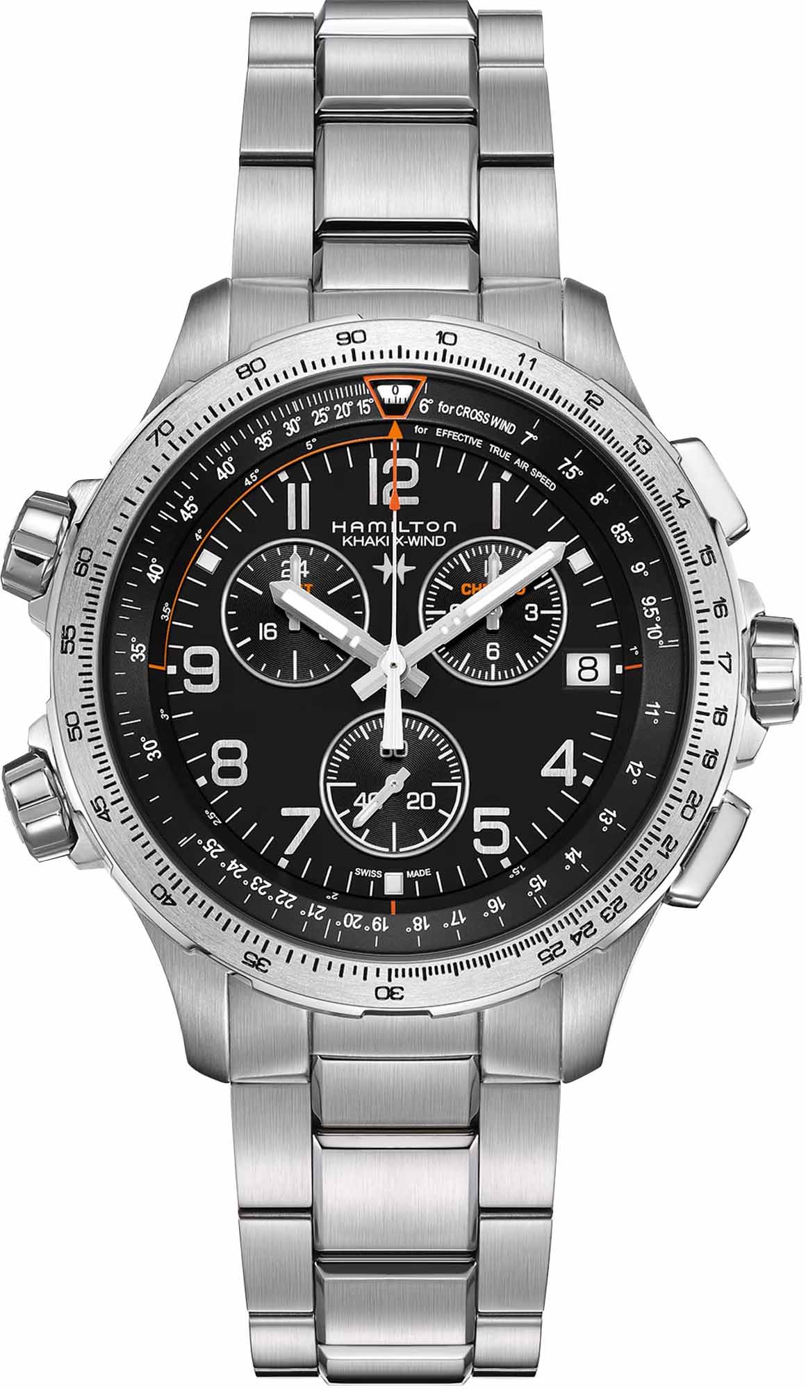 Hamilton Khaki Aviation X-wind Gmt Chrono Quartz H77912135