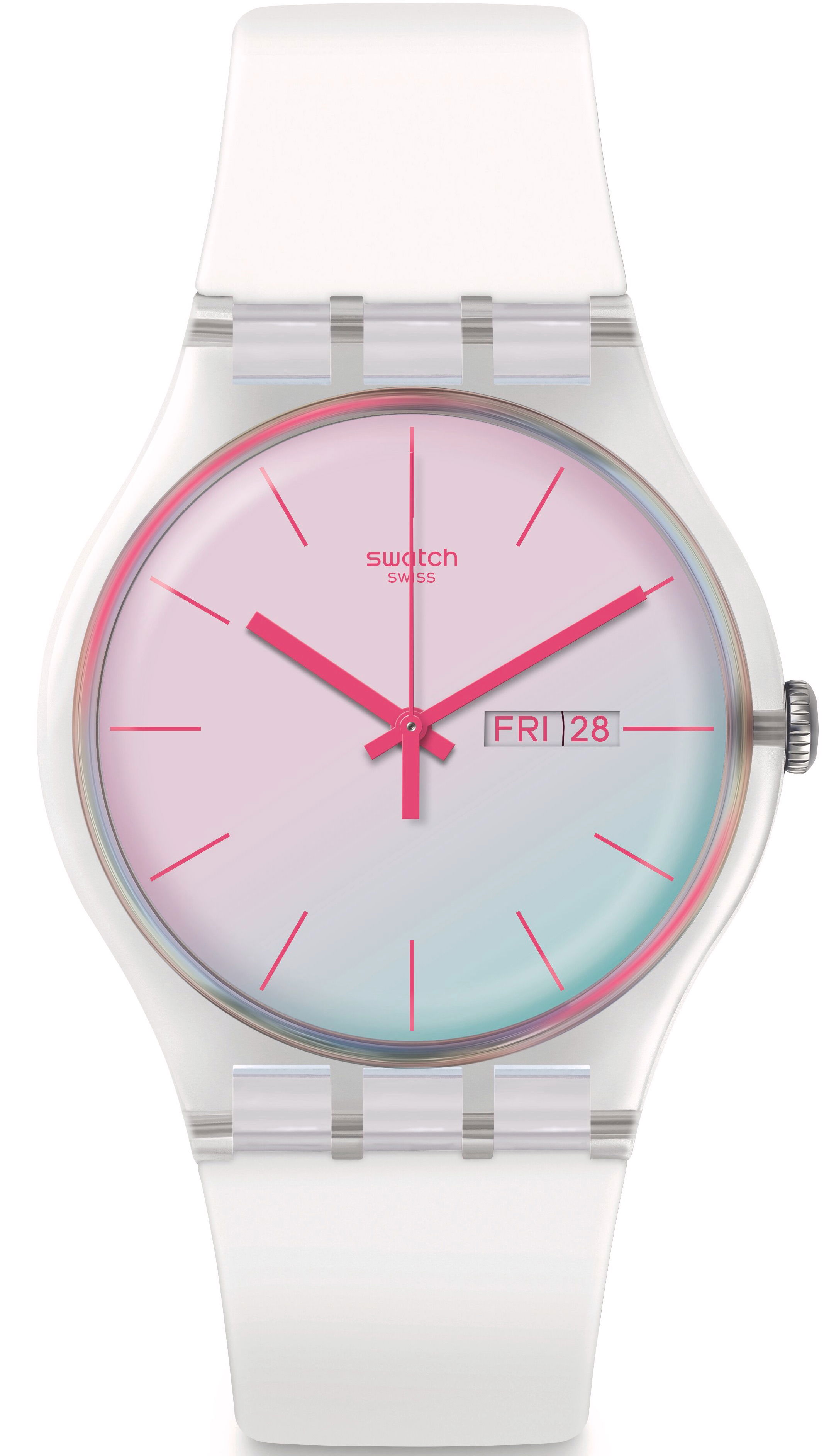 Swatch Originals Polawhite SO29K704-S14 Kadın Quartz Saat