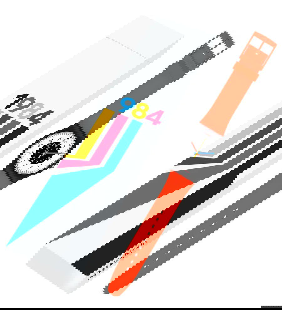 Swatch ROUGE & NOIR So32b401-std Kol Saati