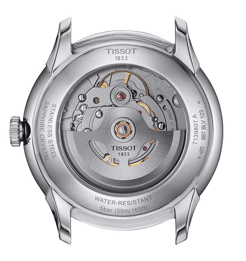 Tissot Chemin des Tourelles 39mm T1398071103100 - Otomatik Erkek Saati (T139.807.11.031.00)