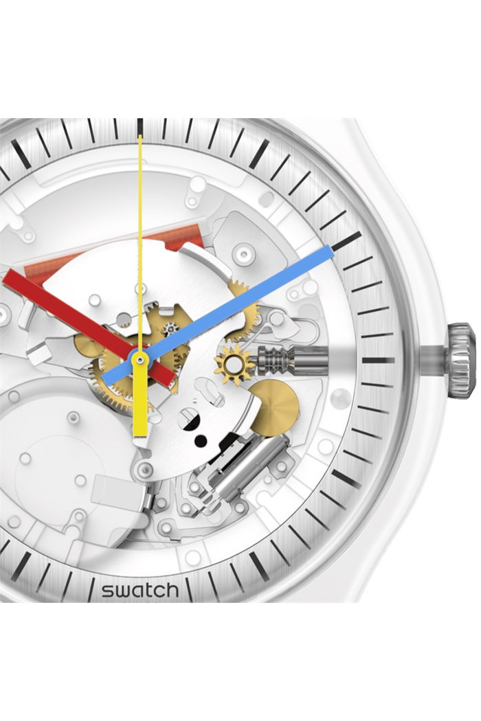 Swatch So29k100-s06 CLEARLY NEW GENT
