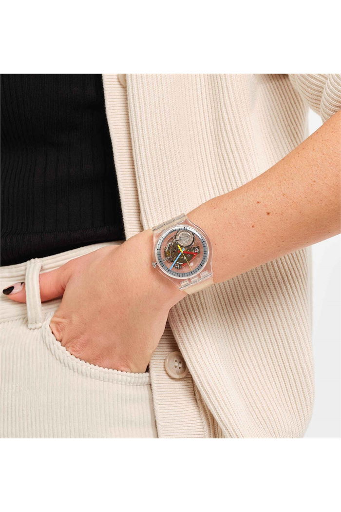 Swatch So29k100-s06 CLEARLY NEW GENT