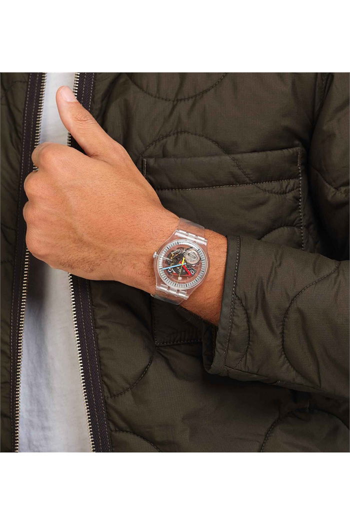 Swatch So29k100-s06 CLEARLY NEW GENT