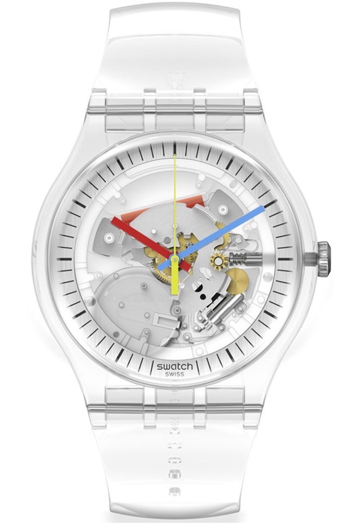 Swatch So29k100-s06 CLEARLY NEW GENT