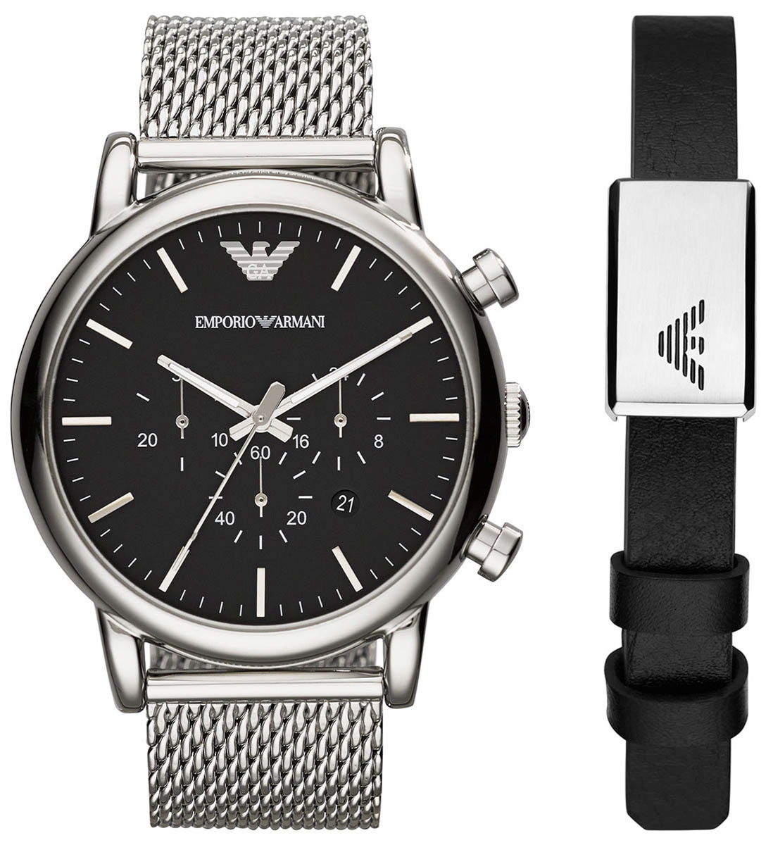 Emporio Armani Ar80062set Erkek Kol Saati ve Bileklik Seti