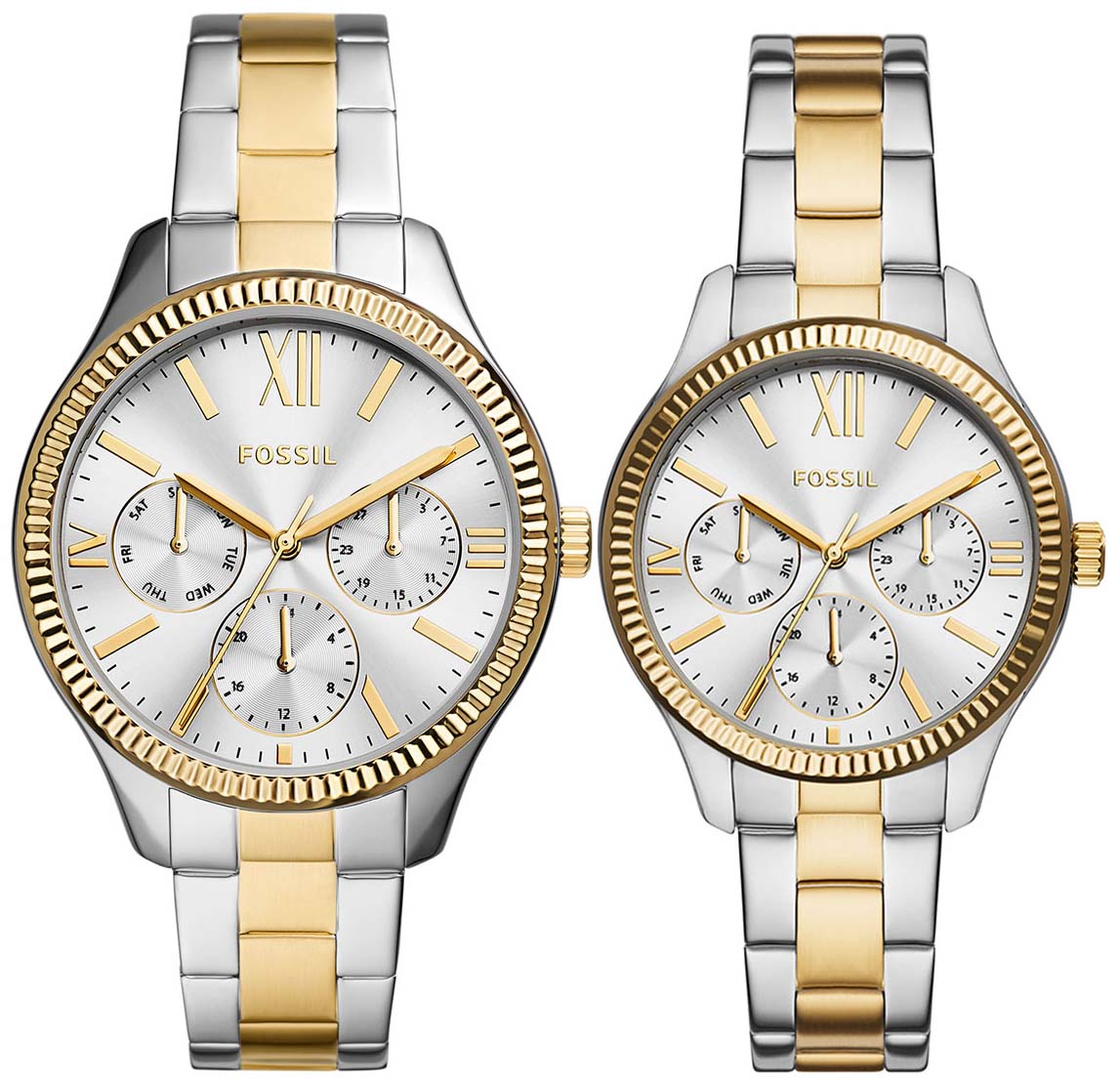 Fossil Fbq2737set Erkek ve Kadın Set Kol Saati