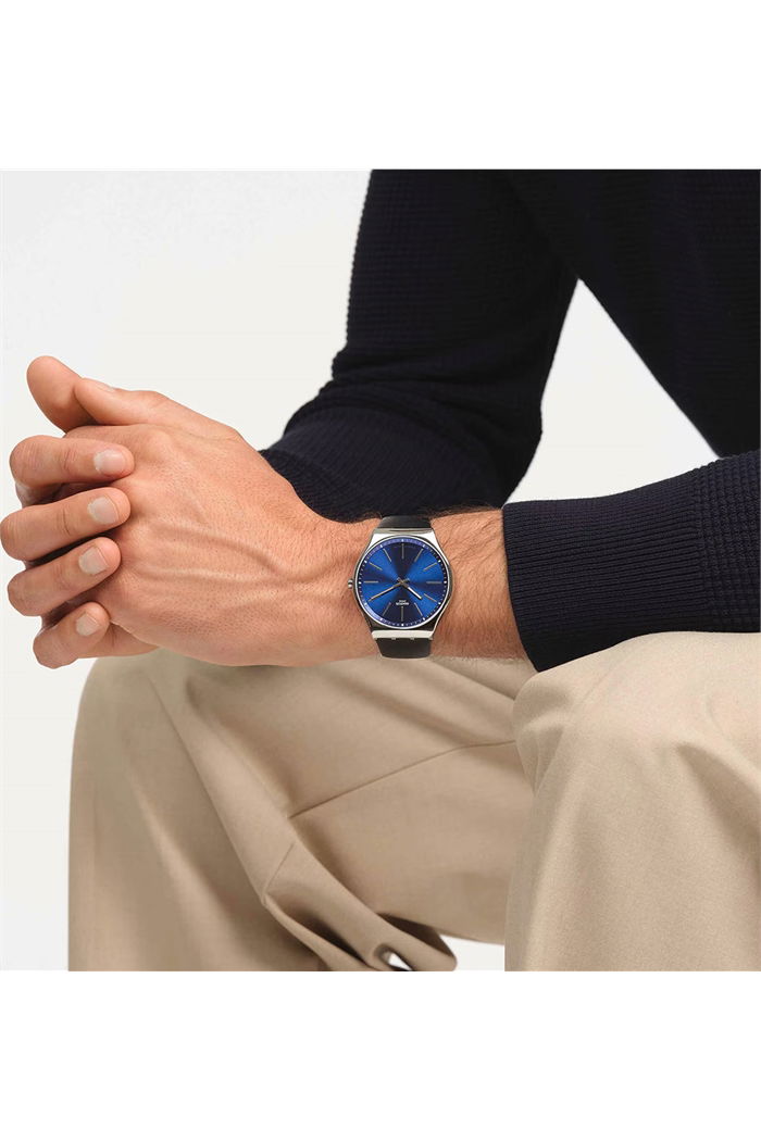 Swatch Ss07s125 FORMAL BLUE 42 Erkek Kol Saati