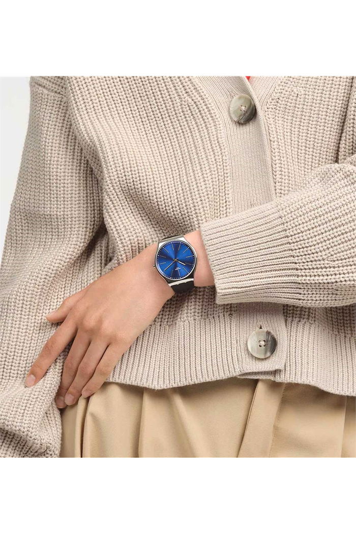 Swatch Ss07s125 FORMAL BLUE 42 Erkek Kol Saati