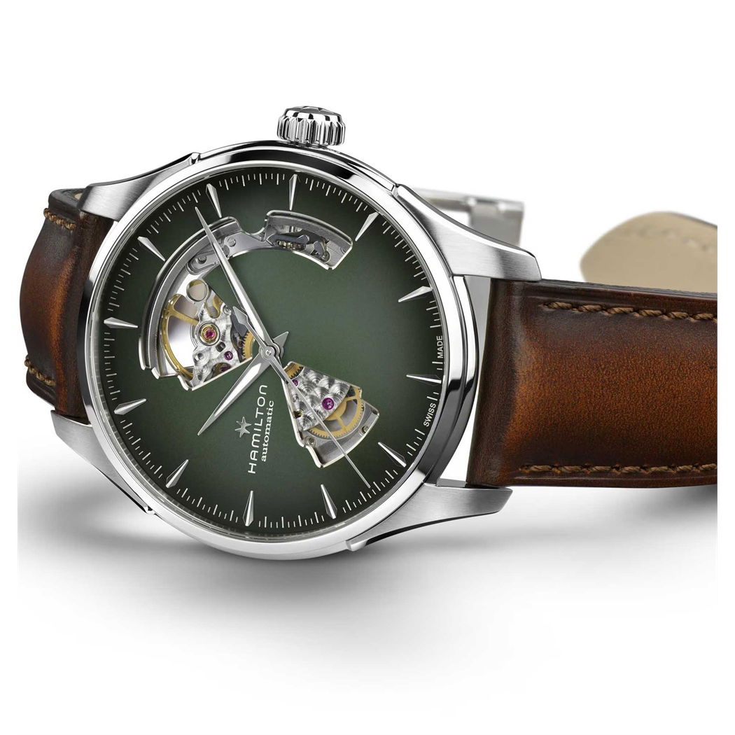Hamilton H32675560 Jazzmaster Open Heart Auto 40mm Erkek Kol Saati
