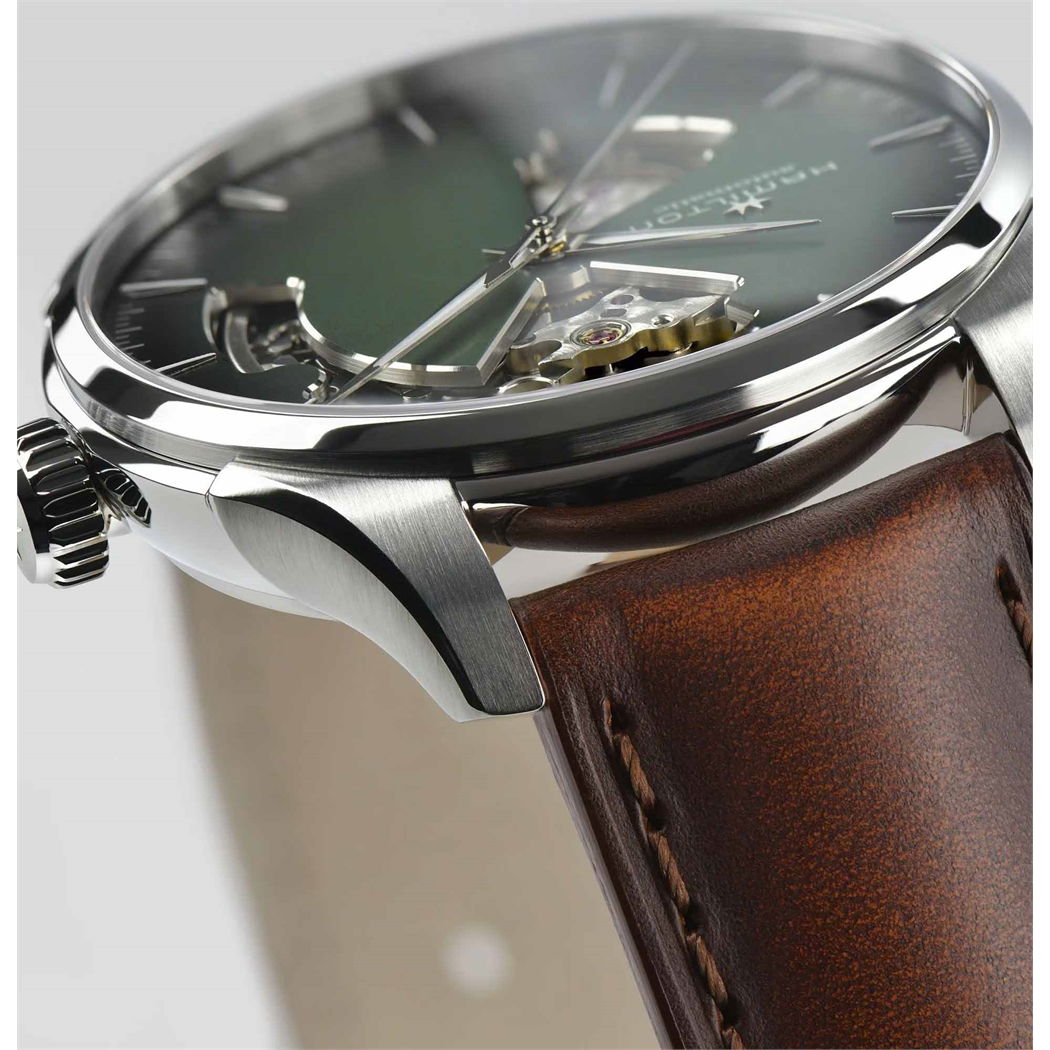 Hamilton H32675560 Jazzmaster Open Heart Auto 40mm Erkek Kol Saati