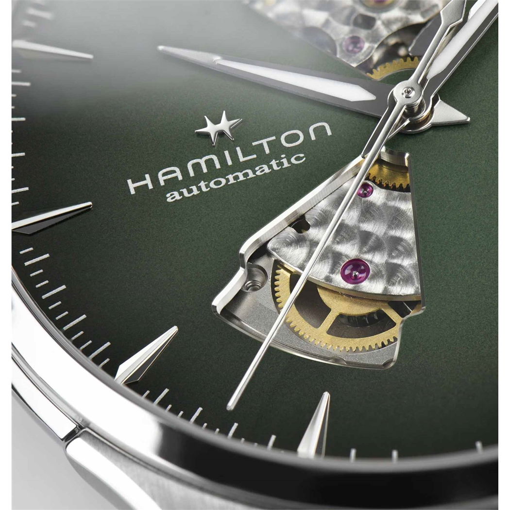 Hamilton H32675560 Jazzmaster Open Heart Auto 40mm Erkek Kol Saati