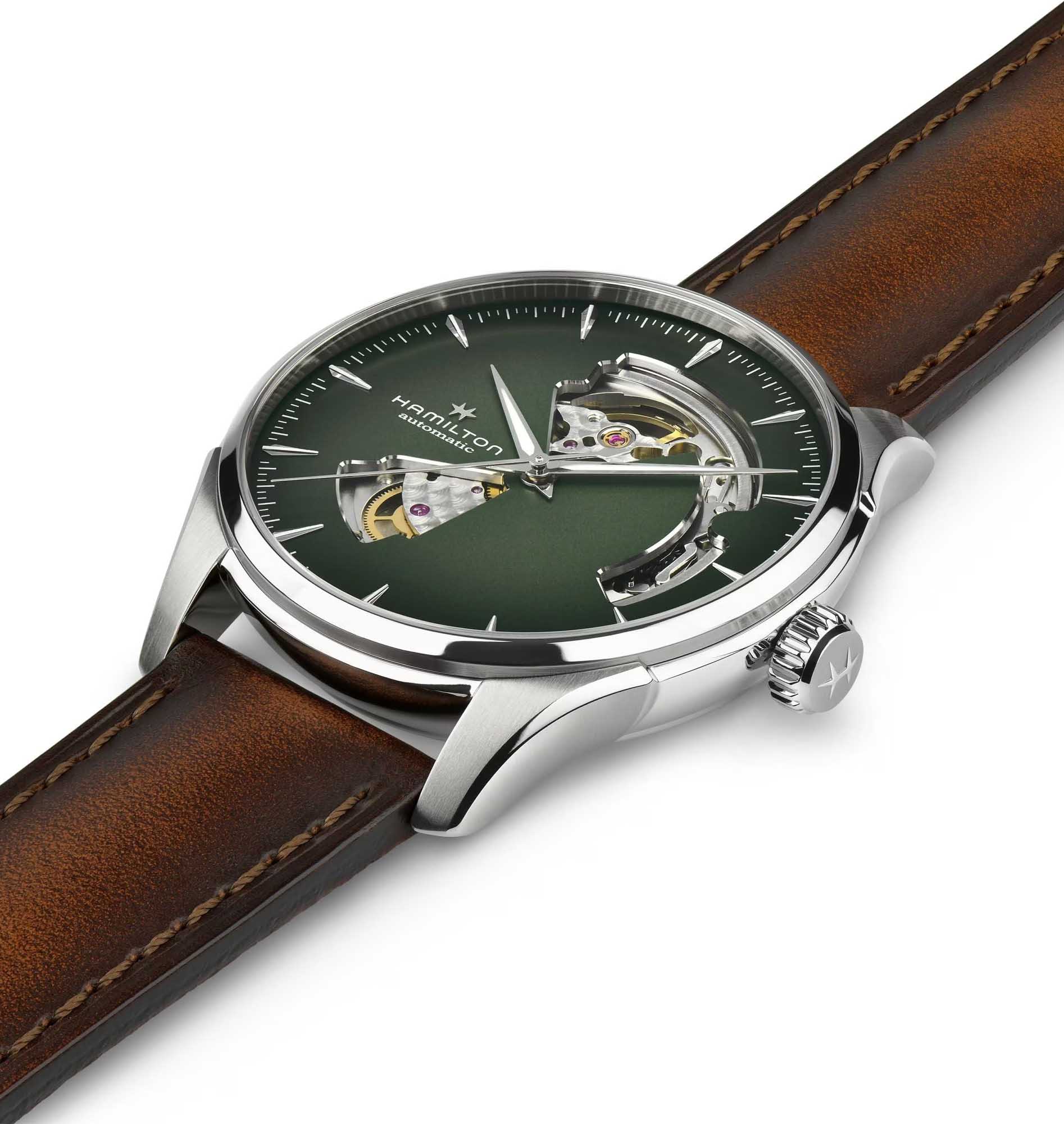 Hamilton H32675560 Jazzmaster Open Heart Auto 40mm Erkek Kol Saati