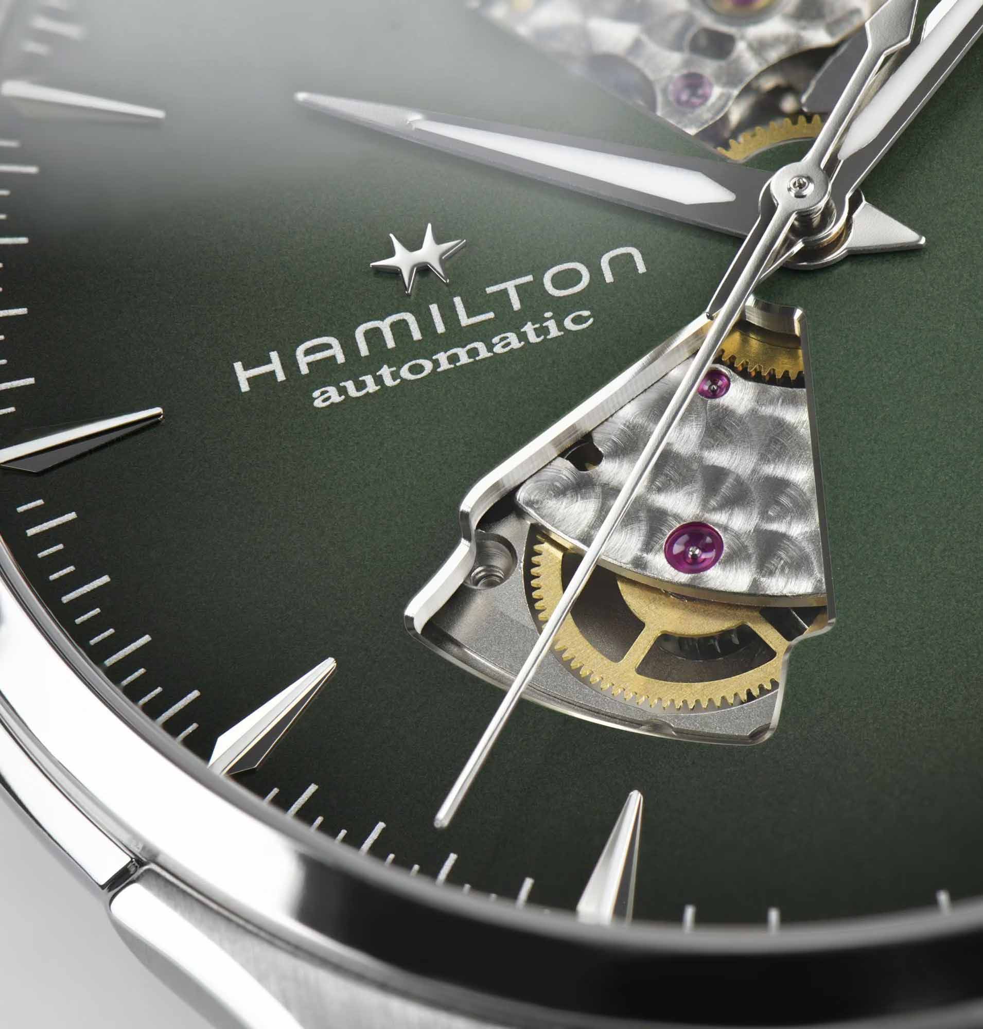 Hamilton H32675560 Jazzmaster Open Heart Auto 40mm Erkek Kol Saati