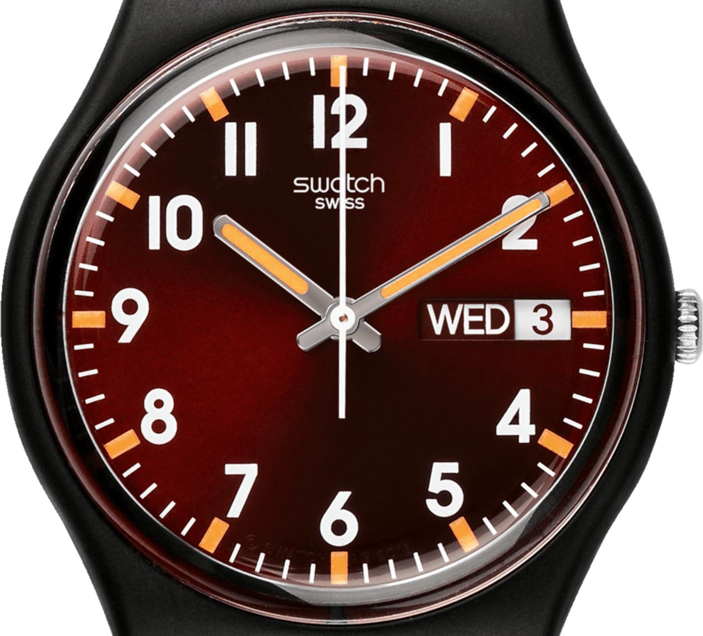 Swatch So28b704 SIR RED Kol Saati