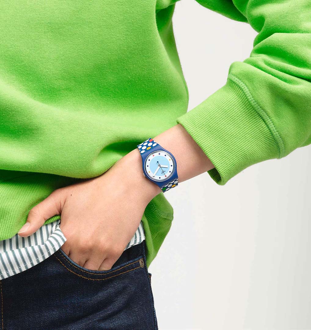 Swatch So28n115 SPOTS OF JOY Kol Saati