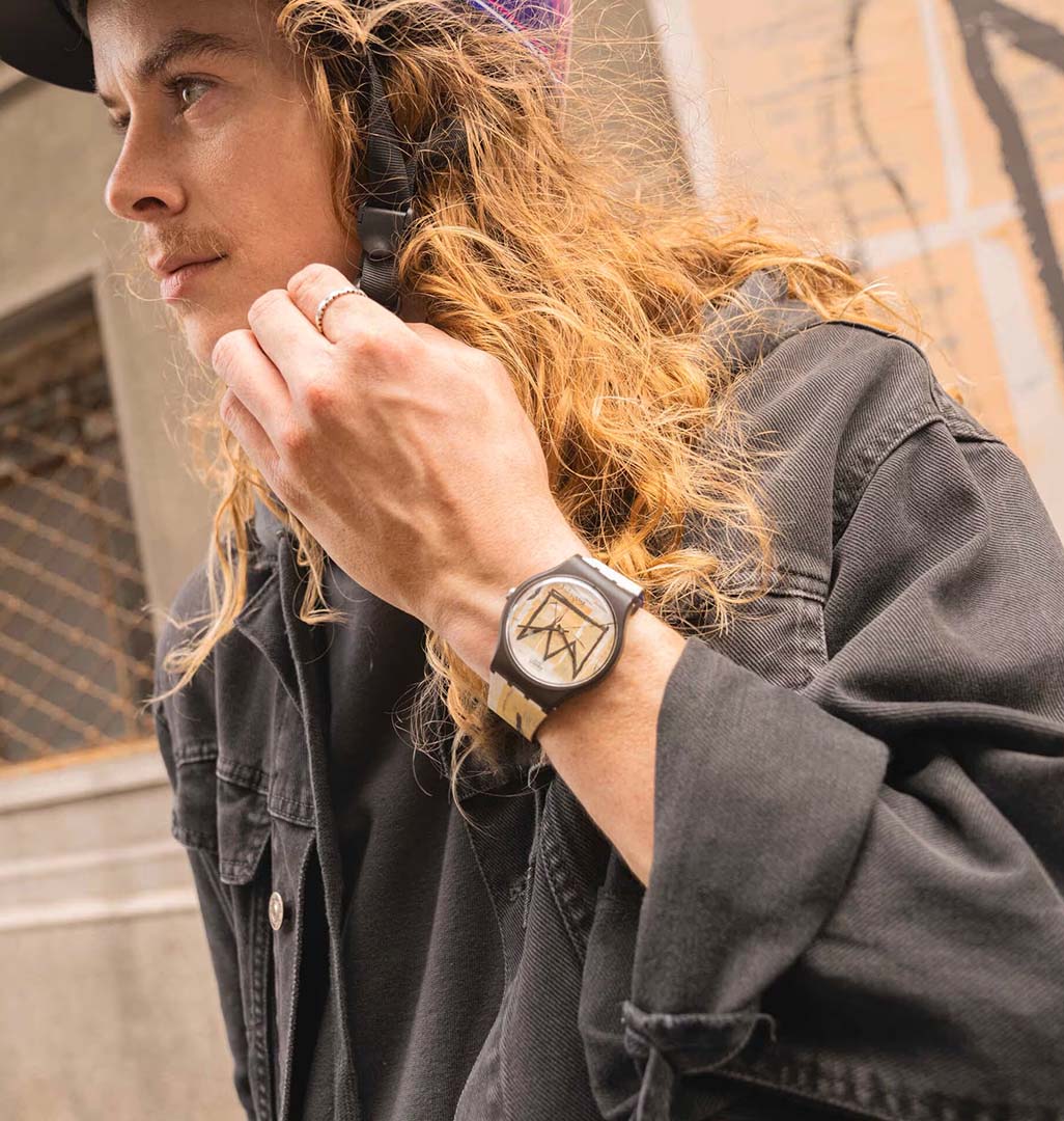 Swatch Suoz355 UNTITLED BY JEAN-MICHEL BASQUIAT