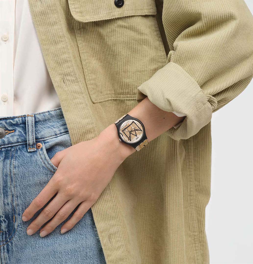 Swatch Suoz355 UNTITLED BY JEAN-MICHEL BASQUIAT