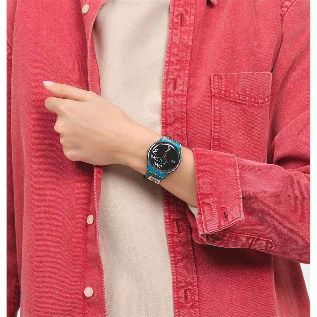 Swatch Suoz356 ISHTAR BY JEAN-MICHEL BASQUIAT