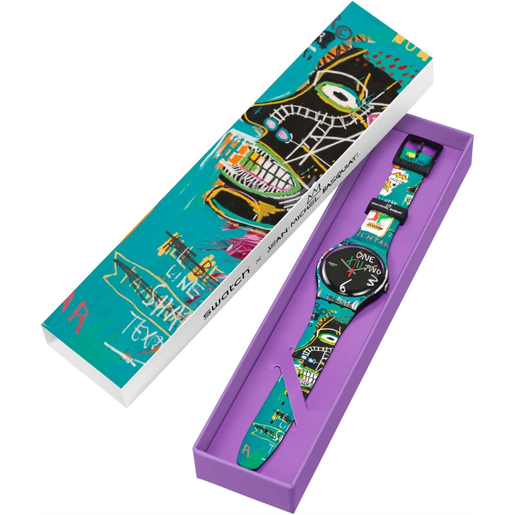 Swatch Suoz356 ISHTAR BY JEAN-MICHEL BASQUIAT