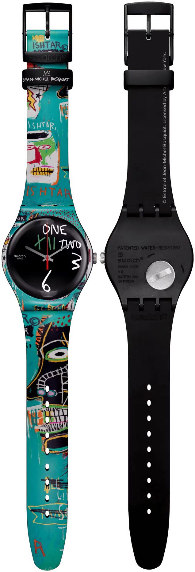 Swatch Suoz356 ISHTAR BY JEAN-MICHEL BASQUIAT