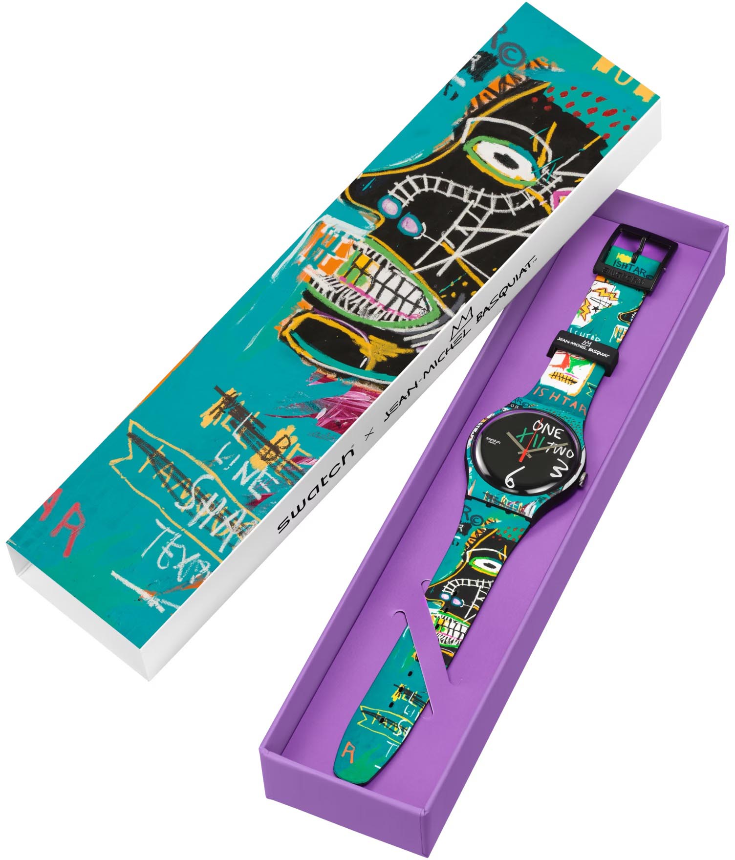 Swatch Suoz356 ISHTAR BY JEAN-MICHEL BASQUIAT
